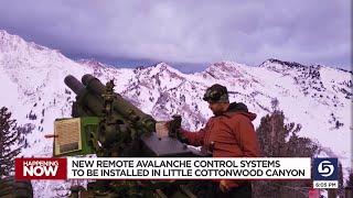 New remote avalanche control systems to be installed in Little Cottonwood Canyon