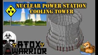 Nuclear Power Station cooling tower - Tilezed