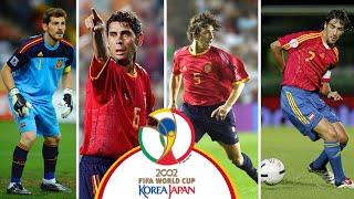 Spanish National Team Squad Then and Now World Cup 2002