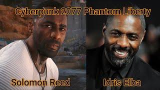 Characters and Voice Actors - Cyberpunk 2077 Phantom Liberty