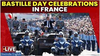 Frances Bastille Day LIVE Parade Meets Olympic Torch Relay As Political Crisis Continues