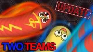 Wormate.io UPDATE New Game Mode 2 Teams-Arena Wormateio Epic Gameplay