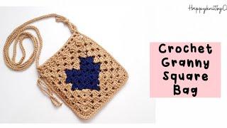 Tutorial Merajut Tas Selempang  Crochet 