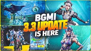  BGMI 3.3 UPDATE RELEASE DATE MYTHIC FORGE CLASSIC CRATE & PREMIUM CRATE  HOW TO UPDATE?