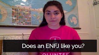 How to tell if an ENFJ likes you