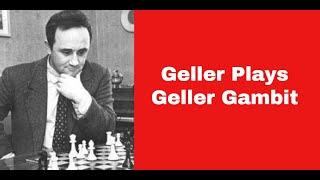 Geller Gambit  Efim Geller vs M Grozdov Soviet Union 1949