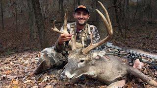 PUBLIC Land Buck Bowhunting the Illinois RUT #saddlehunting #bowhunting #whitetaildeer