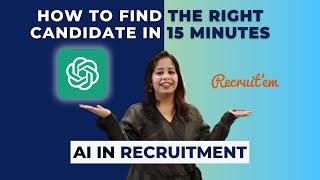 AI in Recruitment  DorkGPT Recruitin Merlin  How to find the right candidate in 15 minutes?