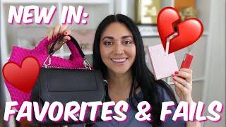 NEW IN Favorites & Fails  Naghedi Lancel Paris Versace & More