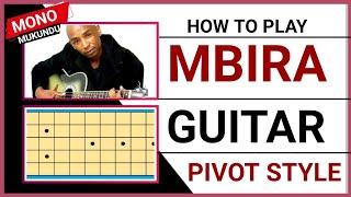 Mbira Guitar Pivot Style-Mono Mukundu