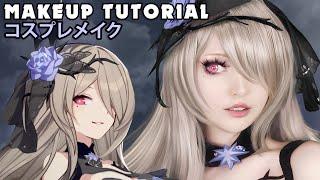  Rita Fallen Rosemary Cosplay Makeup Tutorial Honkai Impact 3rd 