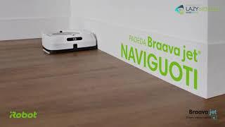 iRobot® Braava jet® m6 - drėgno valymo robotas lietuviškai