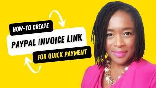 How to CreateSend a PayPal Invoice Link For Quick Payments