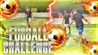 FUSSBALL CHALLENGE MIT OMED MICHA & BILAL