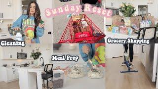 Sunday Reset Routine  Cleaning Healthy grocery shopping & To do list