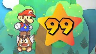 *BEST BADGES* Max Damage 99 Damage Beat All Bosses + Enemies Paper Mario Thousand-Year Door