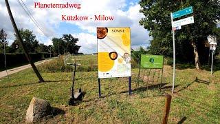 Planetenradweg im Havelland von Kützkow nach Milow