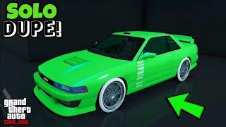 BRAND NEW SOLO CAR DUPLICATION IN GTA 5 ONLINE EASY MONEY