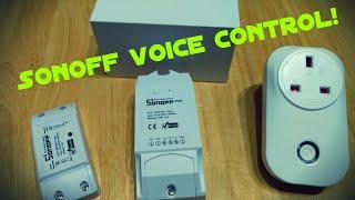 Sonoff wifi plug voice control straight from your phone