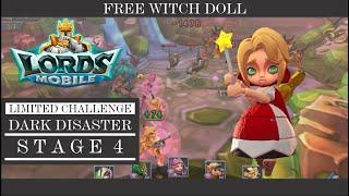Lords Mobile Limited Challenge Dark Disaster Stage 4