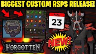 THE MOST HYPE CUSTOM RSPS RELEASE 2024 100+ CUSTOM MAPS & & 6 FULLY CUSTOM SKILLS - Forgotten RSPS