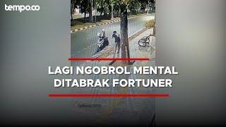 Viral Video Remaja Terpental Usai Ditabrak Fortuner di Kembangan Jakarta Barat