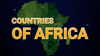 Countries of Africa. Some Facts about Africa. Geohistory from Anton
