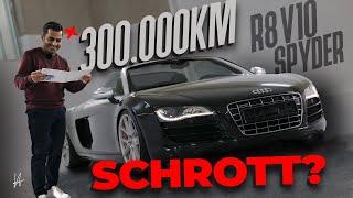 Audi R8 V10 Spyder 300.000 km  Schrott?? I Hamid Mossadegh