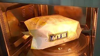 How to make popcorn in microwave Instant Act 2 Butter Lovers popcorn in microwave
