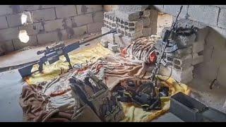 Snipers day in battle of Raqqa - Syria Combat Footage