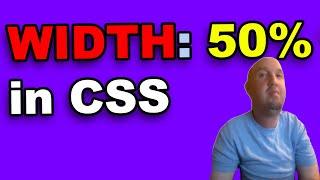 How to use Percentage in CSS Tutorial