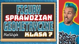 FIGURY GEOMETRYCZNE SPRAWDZIAN