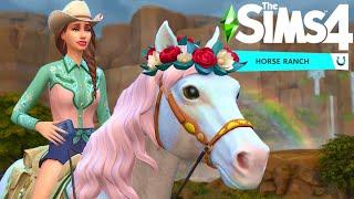 Let’s play with the sims 4 horse ranch pack  Sims 4 horse ranch expansion