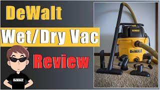 DeWalt Shop Vac Review  DeWalt DXV09P WetDry Vac  Best Shop Vac on Amazon 2021