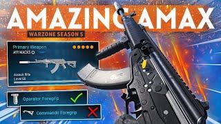 Try this MAX DAMAGE AMAX Class Setup in Warzone Fastest TTK in the game