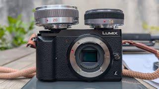 LUMIX GX8085 & 2 Pancake Lenses  20mm f1.7 & 14mm f2.5 Perfect for Every & Street Photography