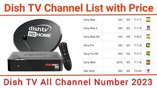 Dish TV Channel List 2022  Dish TV Cartoon Sports Discovery News Kids Channel Number with Price