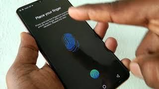 How to add in-display fingerprint in Vivo V11 Pro