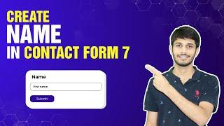 How To Add Name Field In Contact Form 7 In WordPress  WordPress Tutorial