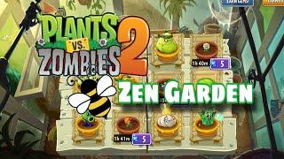 Plants vs. Zombies 2 it’s About Time  Zen Garden Tour  Part 1  #zengarden #pvz #freeplants