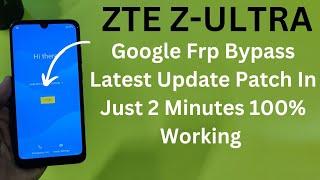 ZTE Z-Ultra Google Frp Bypass Just 2 Minutes No Need Pc  Zte Unlock Frp Bypass