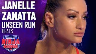 Unseen run Janelle Zanatta falls short during her first Ninja run  Australian Ninja Warrior 2020