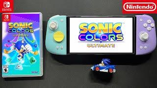 Unboxing - Sonic Colors Ultimate Standard Edition - Nintendo Switch  Gameplay