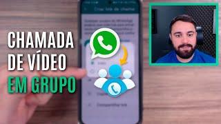 COMO CRIAR E COMPARTILHAR LINKS DE CHAMADAS NO WHATSAPP