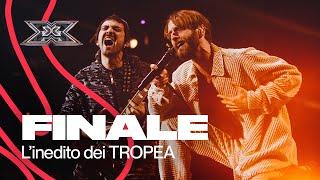 FIAMME con  Cringe Inferno dei Tropea alla Finale  X Factor 2022