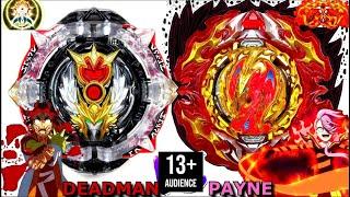 13+ ANIME Rashad vs Phenomeno Greatest Raphael vs Prominence Phoenix-Beyblade Burst DB Battle 46