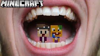 WIR BETRETEN EINEN MUND IN MINECRAFT