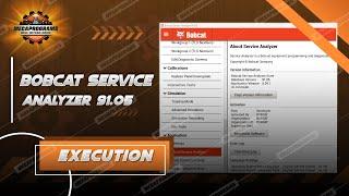Testing new BOBCAT SERVICE ANALYZER 91.05