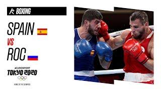 SPAIN vs ROC  Mens Light Heavy Boxing - QF Highlights  Olympic Games - Tokyo 2020