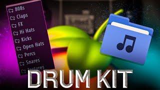 Как ПРАВИЛЬНО Установить ДРАМ КИТ в FL STUDIO   How to install drum kit Fl studio